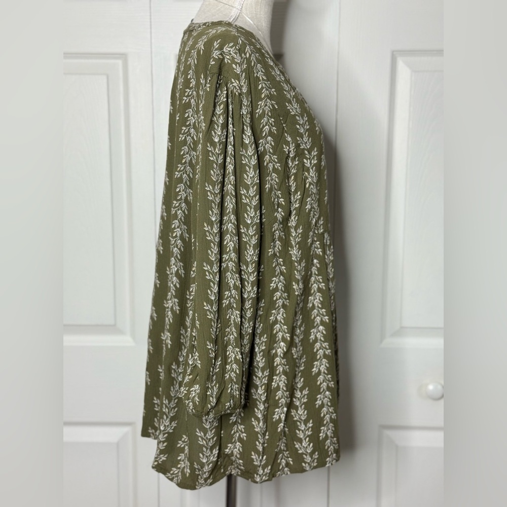 Croft & Barrow Plus Boho Top Size 2x - image 5